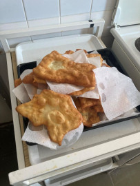 elkészült a lángos