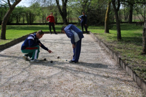 Pontos mérés a petangban